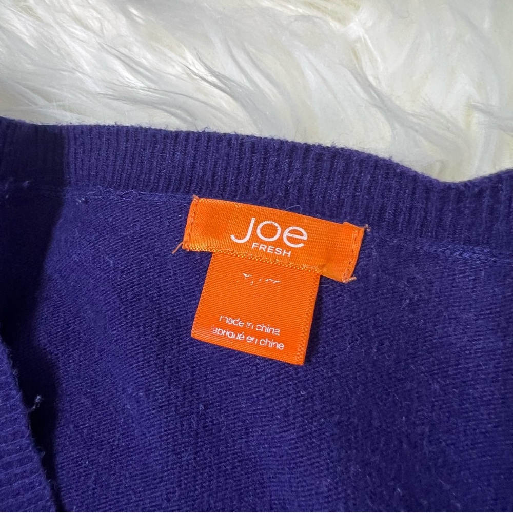 Lightweight Blue V Neck Sweater M - Picture 6 of 11